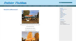 Desktop Screenshot of freester-fisch.de