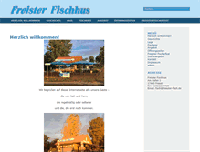 Tablet Screenshot of freester-fisch.de